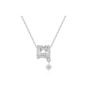 Seven Seven Silver Jewelry S999 Fine Silver Sterling Silver Necklaces Women's