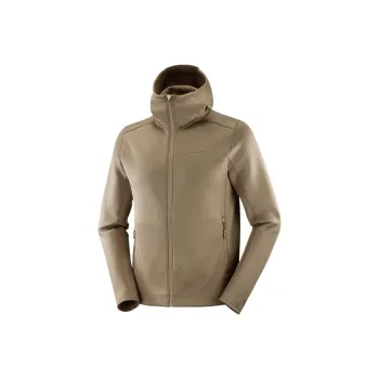 SALOMON OUTLINE WARM Jackets Coats Men's Light Brown