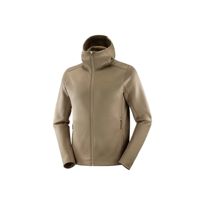 SALOMON OUTLINE WARM Jackets Coats Men's Light Brown-0