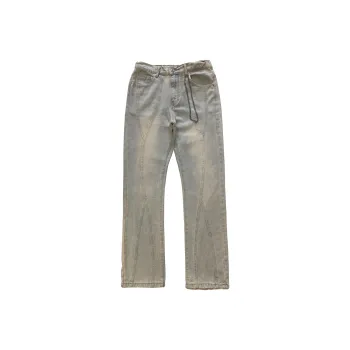 ELCORO Jeans Unisex Yellow Mud