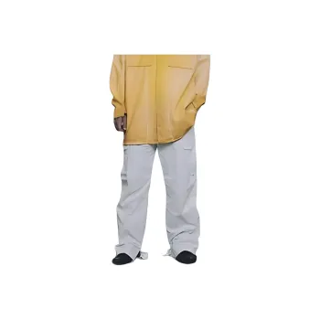 ZARA Samuel Ross Collaboration Casual Pants Men White