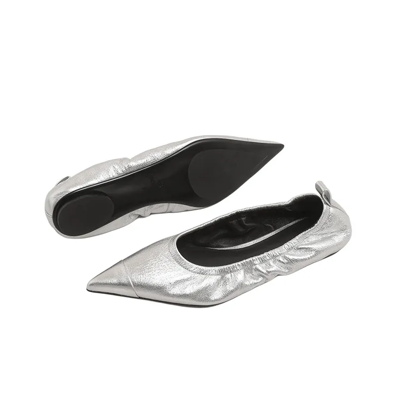 BLOCCO5 Casual Single Shoes 1CM Women's-9