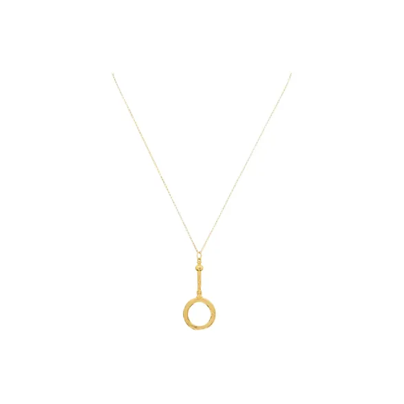 Alighieri Poet's Lens Necklace-0