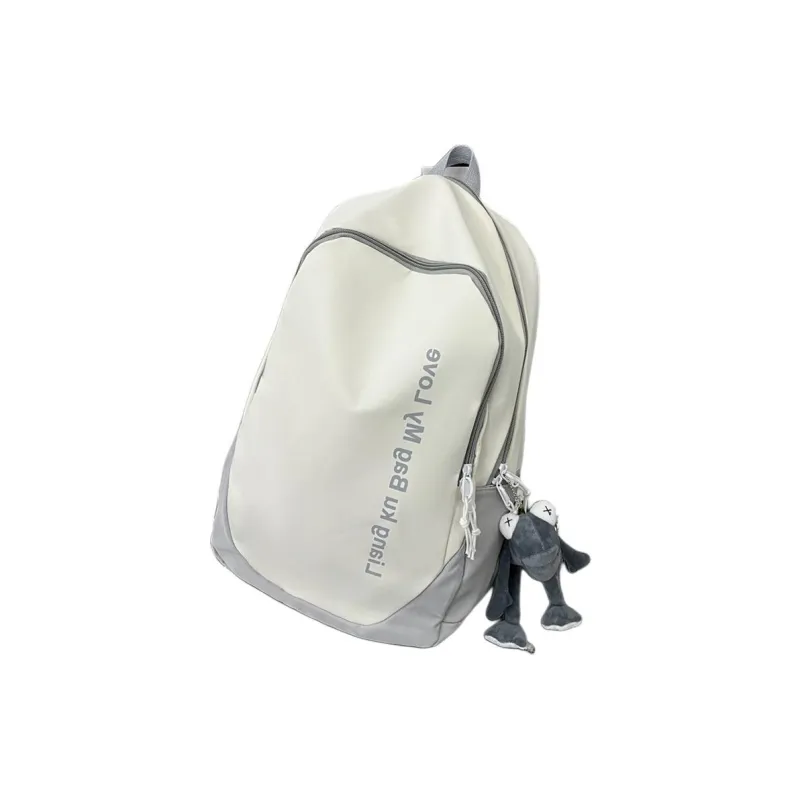 DJ.SPIRIT Nylon Backpack Unisex Gray/Black-0