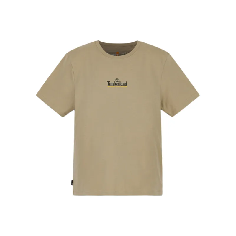 Timberland T Shirt Men's Liquorice Yellow-0