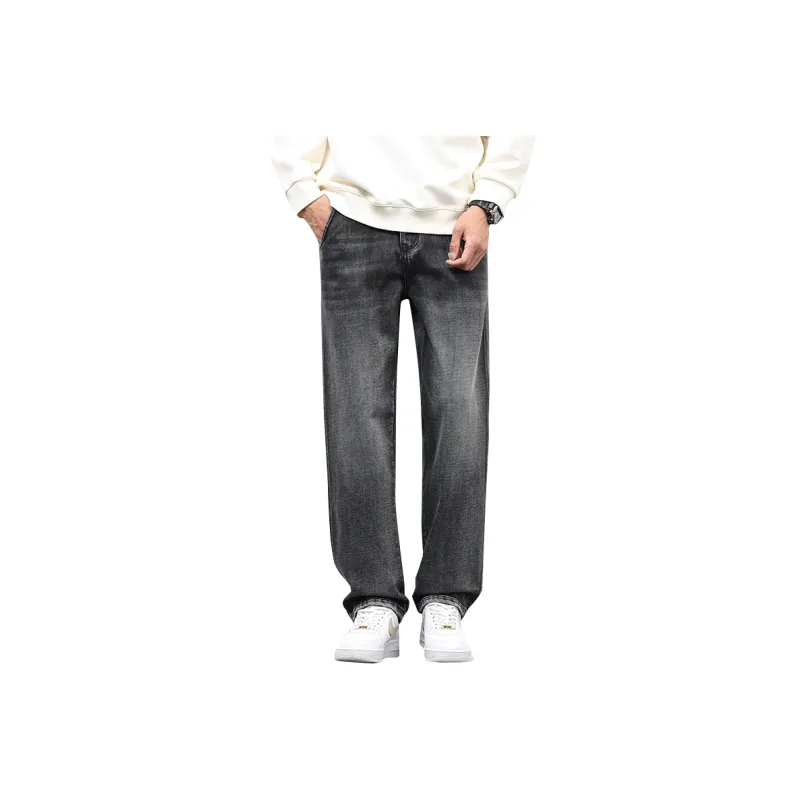 FASTFISH Jeans Men's Smoke Gray-0