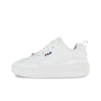 FILA Superbubble Anti Slip Wear Resistant Low Top Casual Shoes Women's White