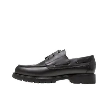 KLEMAN CLEON MANUFACTURE DONATO Boat Shoes Unisex Black