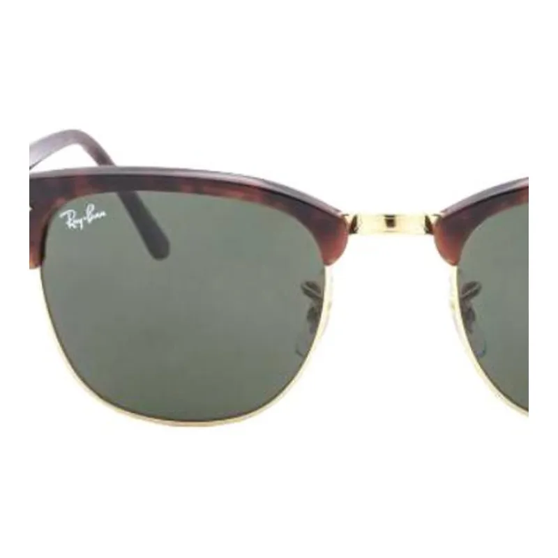 RayBan Subject To Official Website Irregular Shape Sunglasses Unisex Brown-1