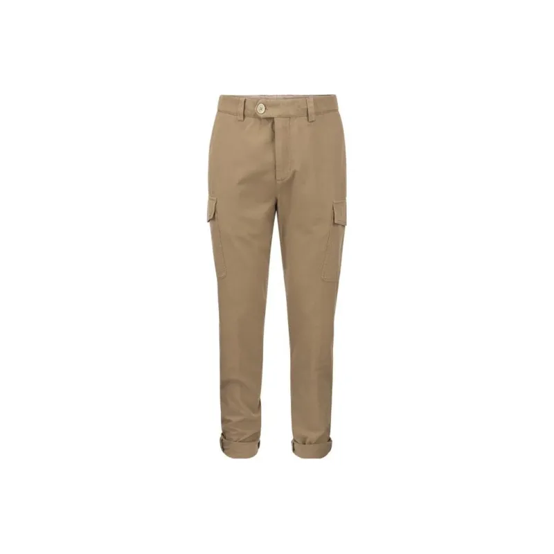 Brunello Cucinelli FW22 Casual Pants Men's Coffee-0
