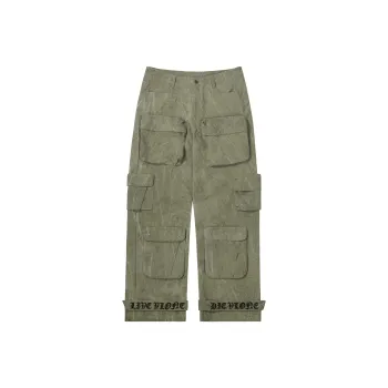 VLONE Gothic Alphabet Series Cargo Pants Unisex
