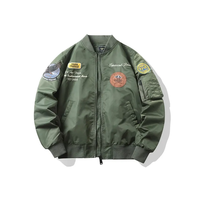 TREK&TRAVEL Baseball Jacket Men's-9