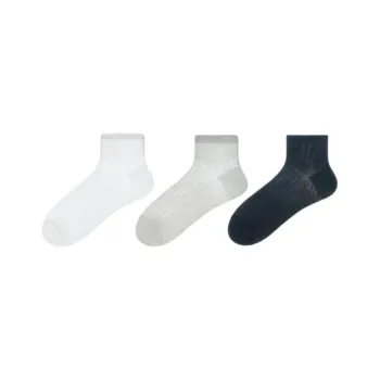 Temooues Ankle Socks Women's Combo Set
