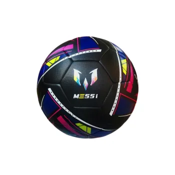 FEIERDUN Size 5 Soccer PU Unisex Radiant Black