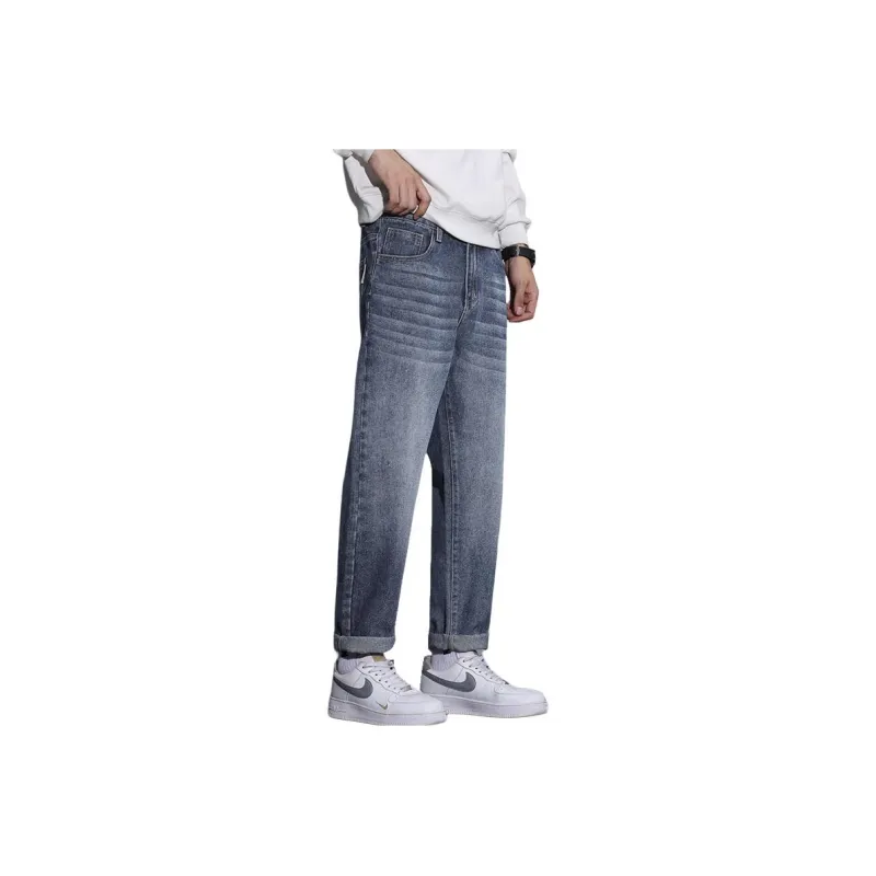 FASTFISH Jeans Men Blue-0