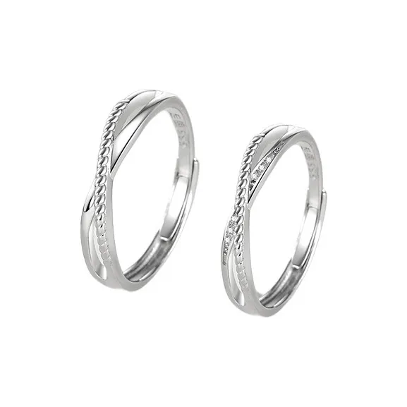 DAWO 999 Fine Silver Rings Unisex-0