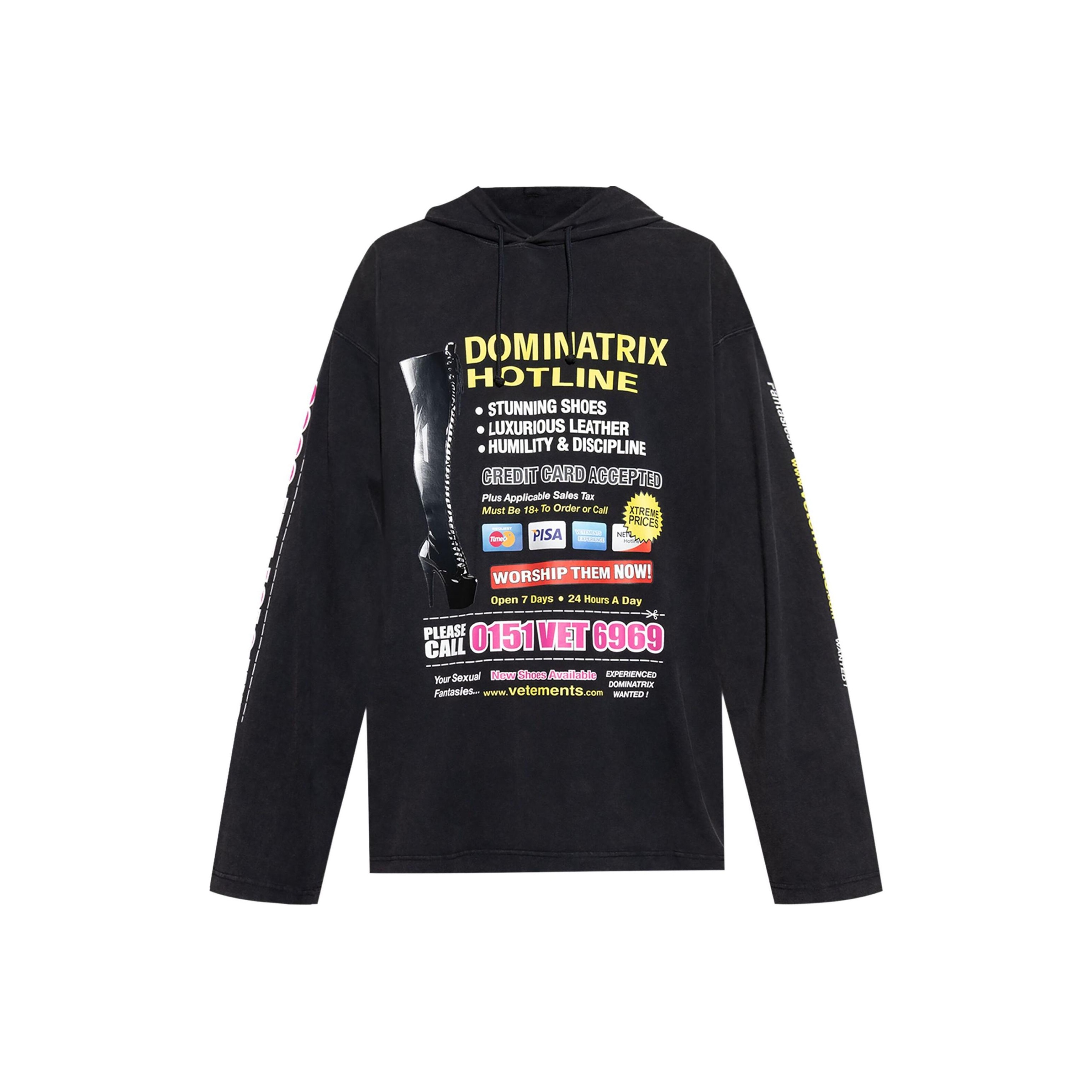 Vetements Sweatshirts Hoodies & Sweatshirts Men on Sale Vetements Sweatshirts Hoodies & Sweatshirts Men on Sale