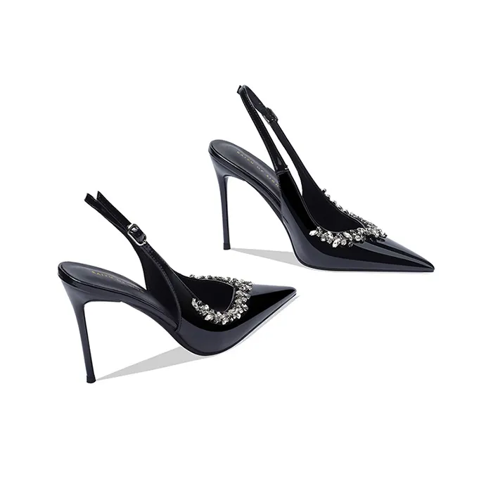 BANWEIDIYA Slim Heel High Heels Women's-6