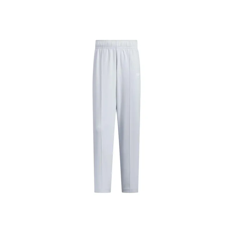 Adidas Verbiage Doubleknit Pants Knitted Sports Pants Men's Light Blue-0
