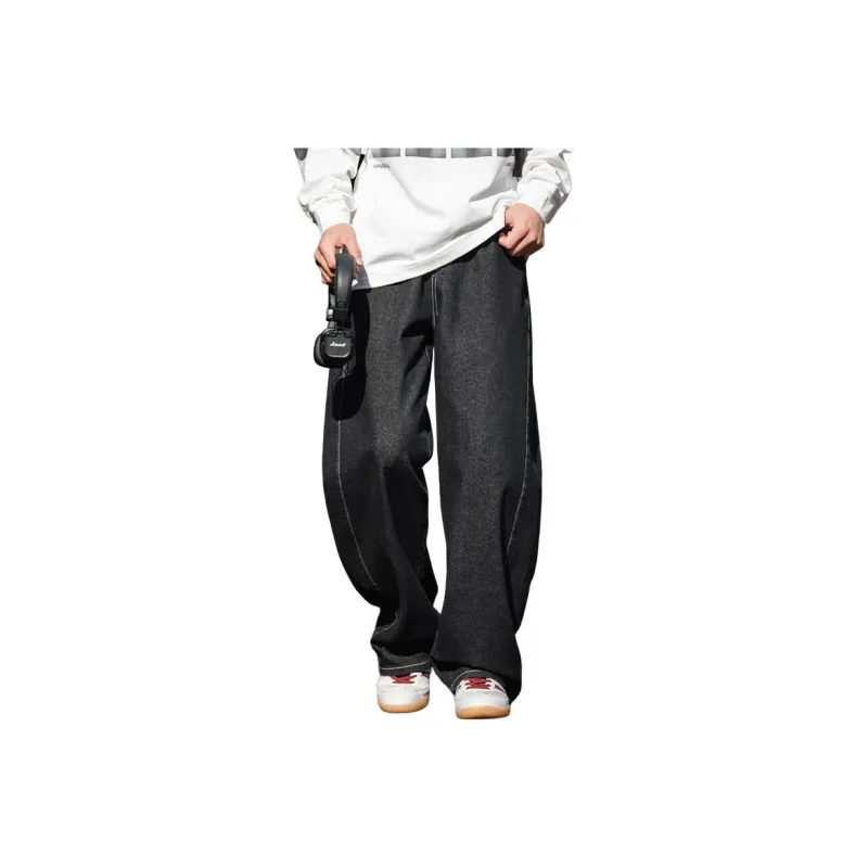Warrior Huichao Riding The Wind Collection Jeans Unisex-0