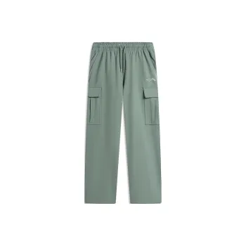 LiNing Skateboard Knitted Sports Pants Men's Qian Shan Jade