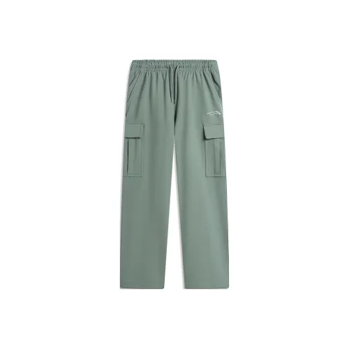 LiNing Skateboard Knitted Sports Pants Men's Qian Shan Jade