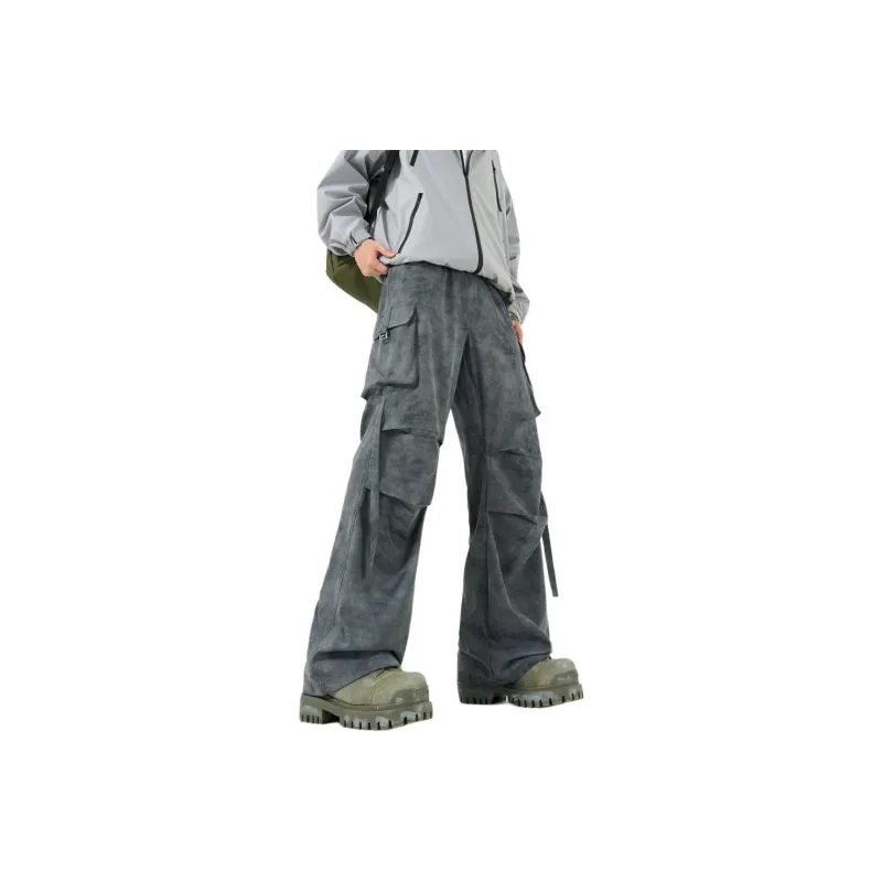 NEAR HERE Casual Pants Unisex-16