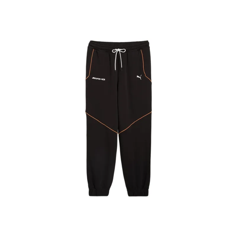 PUMA Mercedes Amg SS24 Knitted Sweatpants Men's Black Brown-0