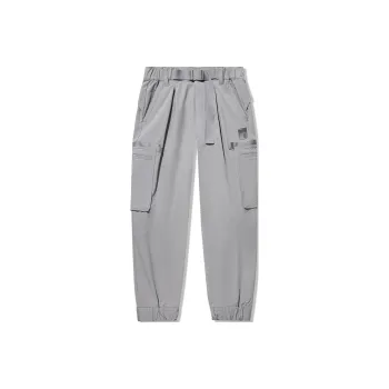 LiNing x CHENGLONG LIANMINGKUAN Casual Pants Men's Gray