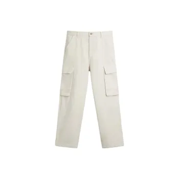 ZARA Cargo Pants Men's Raw White