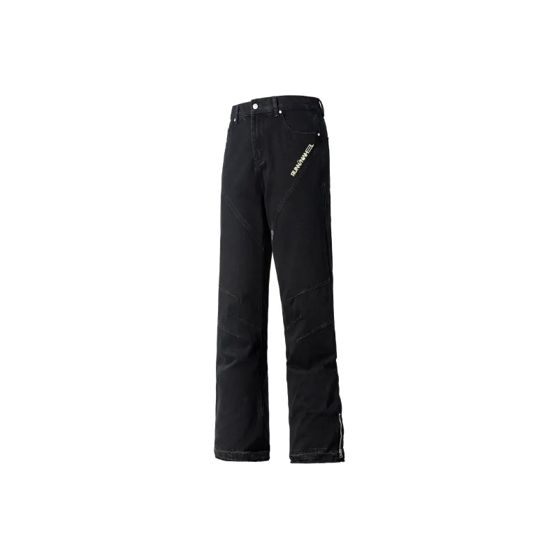 RUNNINWHEEL Jeans Unisex Black-0