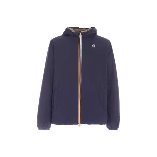 half-zip windbreaker jacket Black