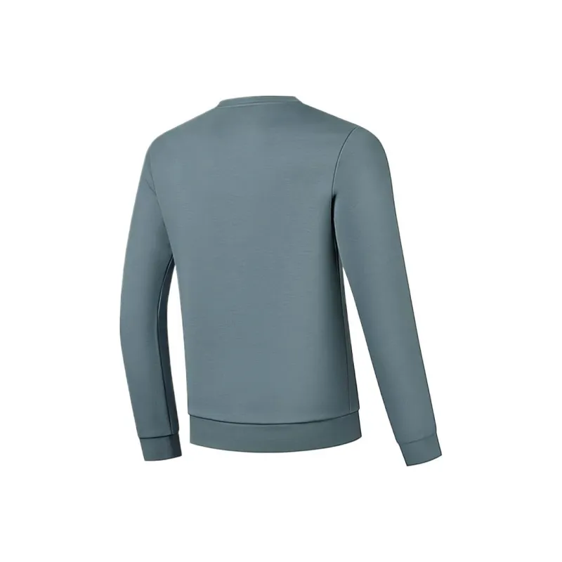 QIAODAN Sports Life Collection FW/AW24 Sweatshirt Men's Oil Gray Blue-1