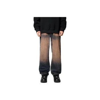 AHAH Jeans Men's Red Clay Color