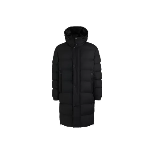 HUGO BOSS Long-length Hooded Padded Coat