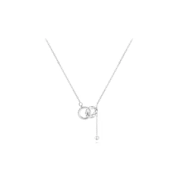 FORCHI Zircon Necklaces Women's Couple's Anniversary Birthday Gift For Her