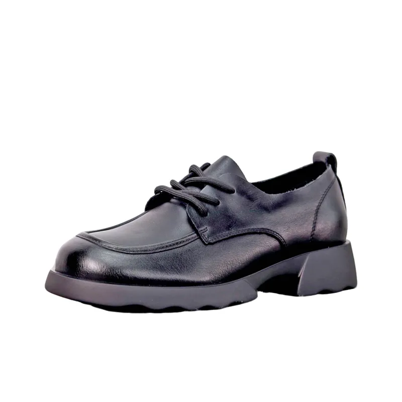 BANASI X HANSHIJINYI x Banas Casual Single Shoes Women's Black-0