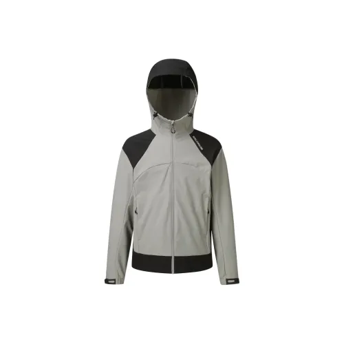 SALOMON UNI OTRIS Jackets & Coats Men's Gray/Khaki