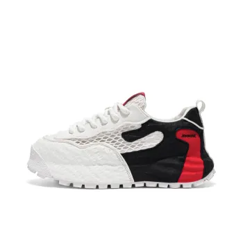 King Jinmai Slip Resistant, Abrasion Resistant, Breathable, Height Increasing Low Top Chunky Sneakers Men's