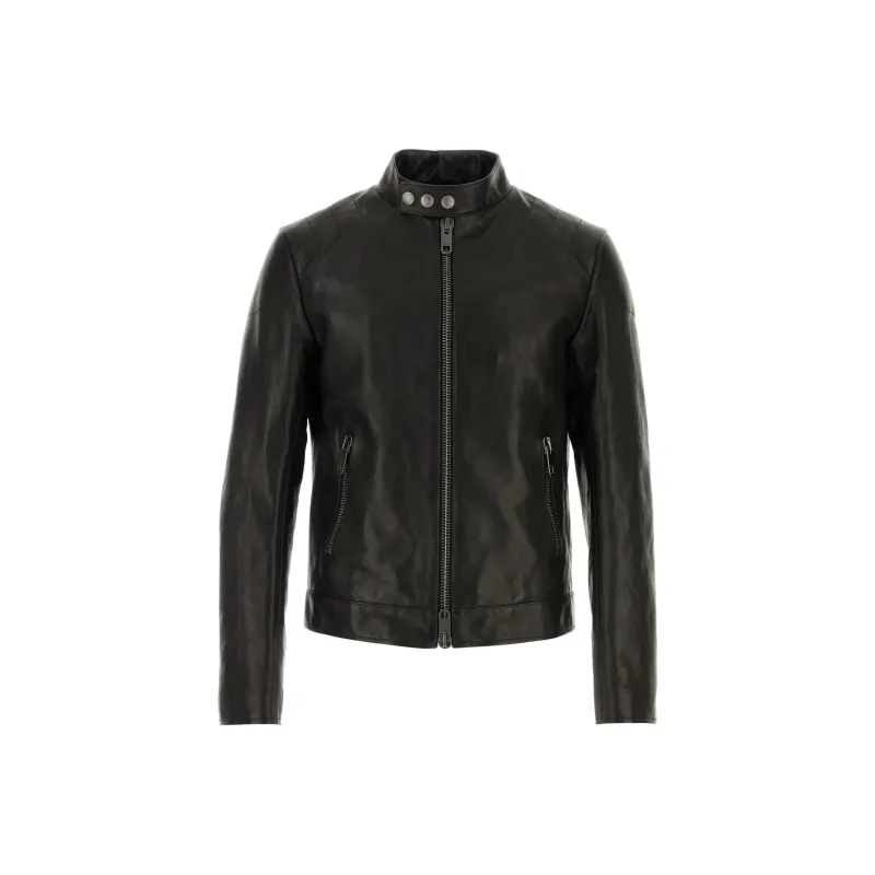 BALLY X Adrien Brody Zipped Biker Jacket-0