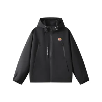 FCB ARCELONA FCB ARCELONA Jackets Coats Unisex Black