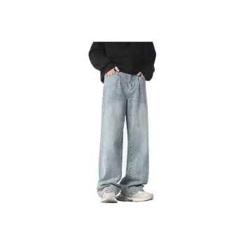 FONDLOOK Jeans Unisex Blue