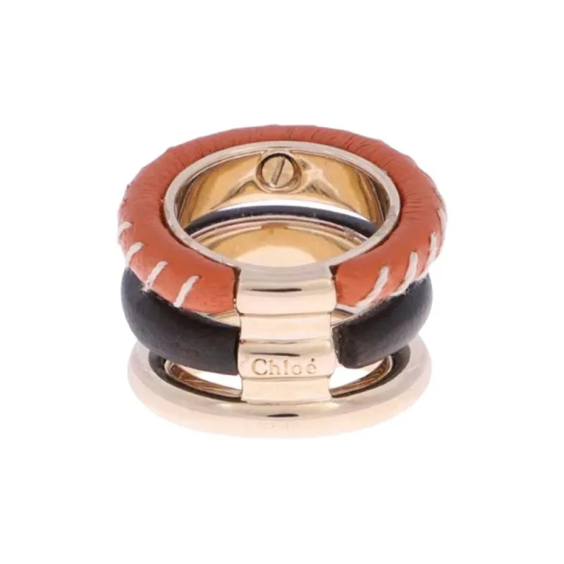 Chloe Brass Rings Women's Multicolor-2