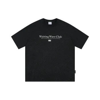 WAITINGWAVE T Shirt Unisex Black