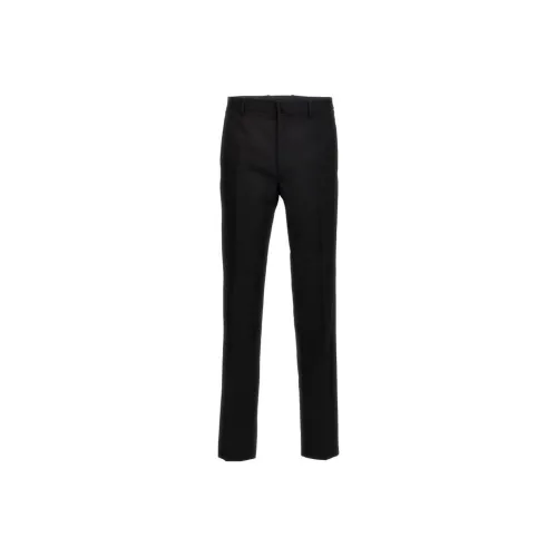 Lanvin Satin Trim Mid Rise Trousers