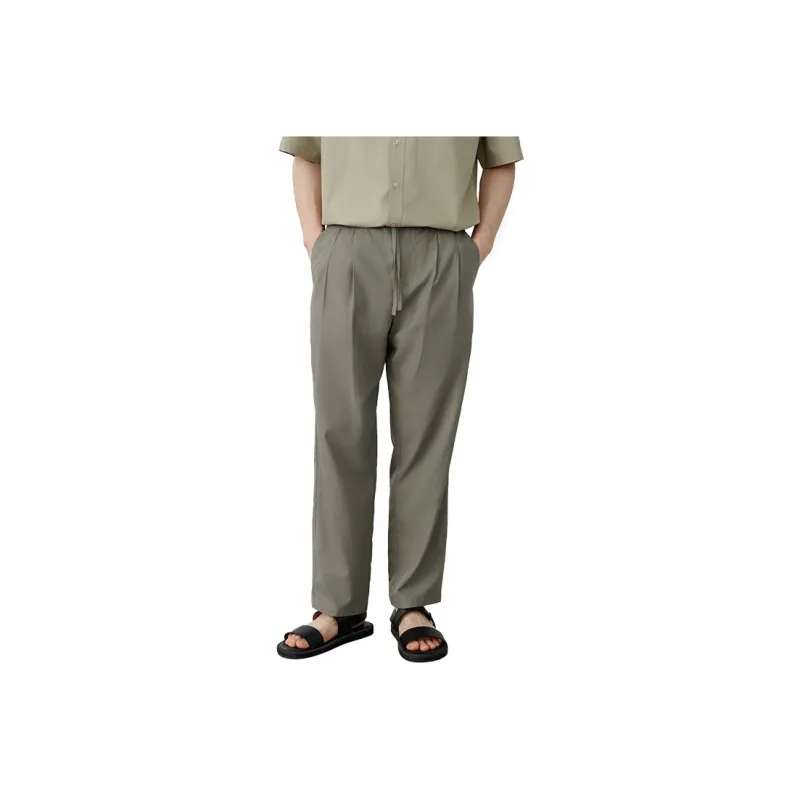 A.B.X Summer Thin Ankle Length Casual Pants Men's-9