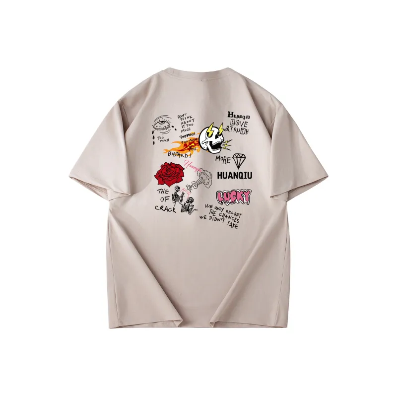 HUANQIU T Shirts Unisex-12