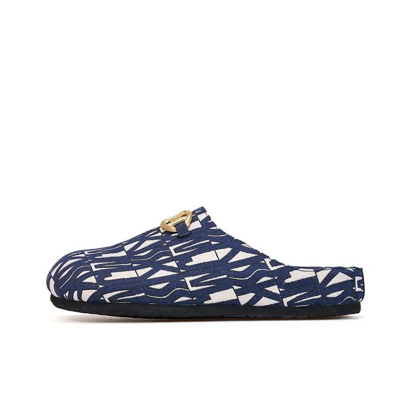 Joy&Mario Slip Resistant Closed Toe Slippers Unisex-6