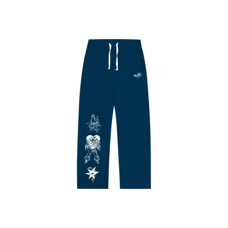 TIP OFF Knitted Sports Pants Unisex-11