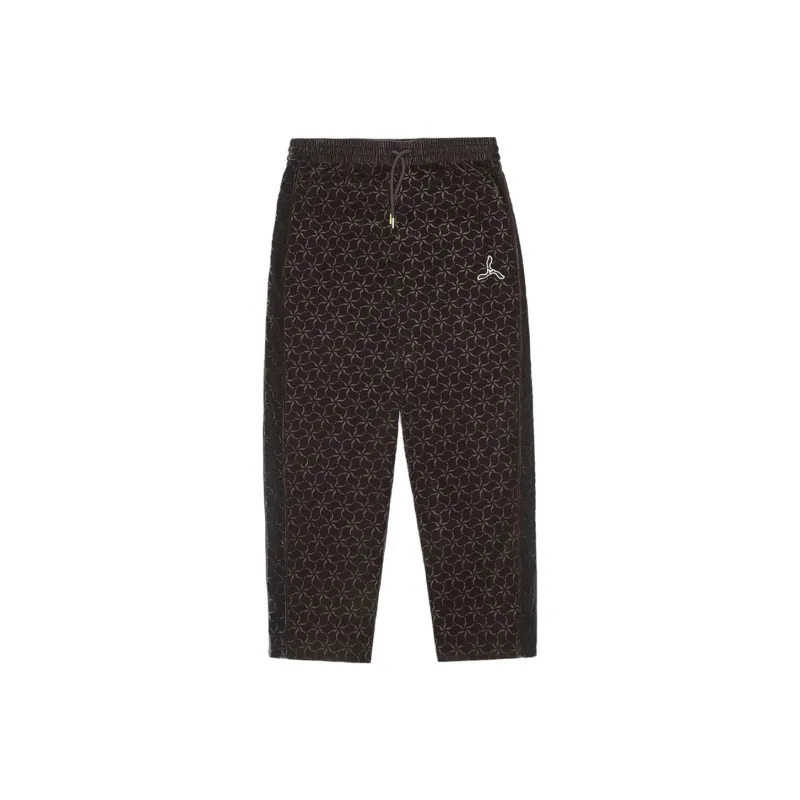 LI NING 1990 Classic Collection Casual Pants Unisex Coffee Umber-0